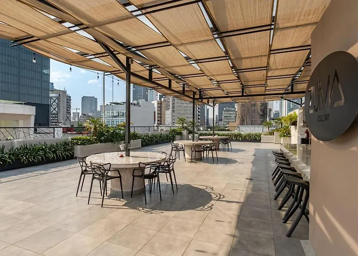 Modern 2 Bedroom With Rooftop In Roma Norte * México DF